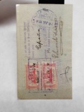 1930 London Visa Stamps