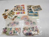 Vintage Foreign Stamps Blocks