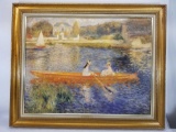 Pierre Renoir Rowing Party Framed Painting