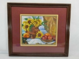 Ruth Hanson Framed Painting Sunflowers