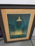 New York Central Building Art Framed