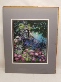 Ruth Hanson Matted Art Painting