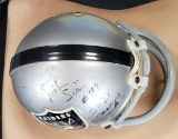 Mike Siani Oakland Raiders Signed Mini Helmet