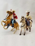 Hartland Plastics Roy Rogers Dale Evans Toys