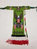 Vintage Native American Beaded Garb Indian