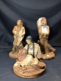 Tom Clark Native American Sculptures