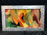 Framed 3D Abstract Artwork