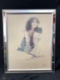 Rosamond Signed & Framed Artwork