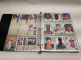 Binder Full of Baseball Football Cards