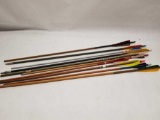 Arrows Wood Fiberglass Metal 10 Units