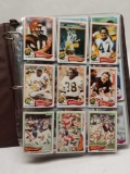 Binder Full 1982 Topps Football Cards