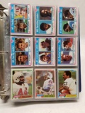 Binder Full 1981 Topps Football Cards