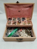 Jewelry Box Full of Vintage Costume Jewelry