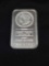 1 Troy Ounce .999 Fine Silver Bar