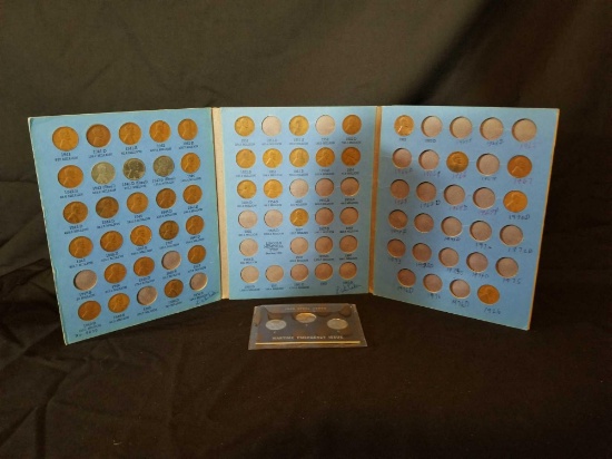 Lincoln Cents Book 42 Cents Steel Cent Set