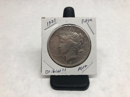 1921 Peace Dollar Original Rare Date