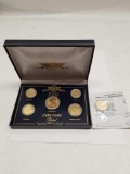 2000 24k Gold Plated 6 Coin Set