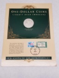 1921-D Morgan Silver Dollar Stamp Set