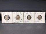 Proof Jefferson Nickel Lot, x2 1981-S, 1998-S, 1999-S