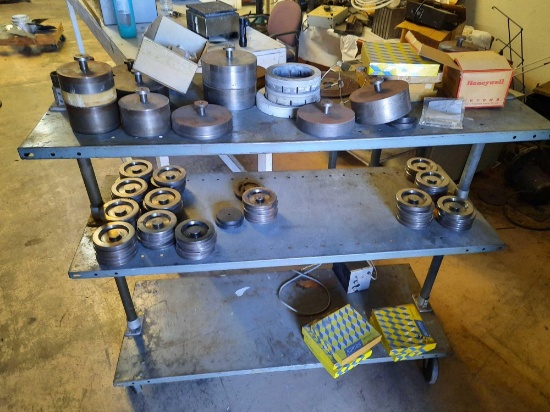 Cart & Contents, hardware, Honeywell Meter, Diamond Wheels, Miscellaneous rm2