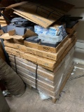 Pallet of magnets forklift on site. rm2