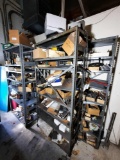 5 Shelving Units Packed with Hardware, Equipment, Tools rm10