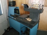 Laser Machine Granite Top On Wheels Rm7