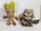 2015 Marvel Vinyl Sugar Groot Rocket 2 Units