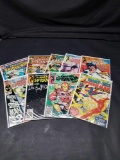 Vintage Marvel Spider Man Comic Books 9 Units
