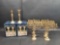 Brass Candlestick Jewish Menorah
