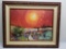 Armand Vallee Gee Clee Art Framed