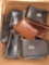Big Box of 1900s Leather Cases / Satchels