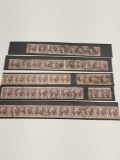 Vintage 3 Cent Washington Stamp 44 Units