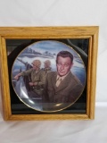John Wayne Sands Of Iwo Jima USMC Plate Framed