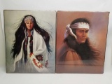 1990 Native American Posters Sealed 2 Units