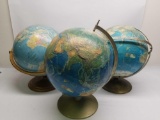 Vintage World Globe 3 Units