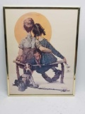 Norman Rockwell Framed Picture