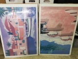 1988 Lithograph Posters 2 Units