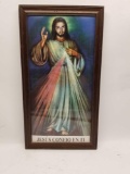 Framed Jesus Confio En Ti