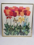 Tony Chen Framed Flower Art