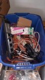 Bin Full of Extension Cords Surge Protector