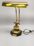 Brass Table Lamp Marble Base
