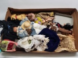 Box Full of Vintage Dolls