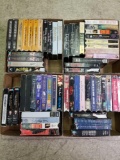 Box Full of VHS Tapes 4 Units