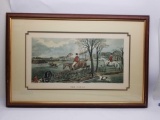 The Fence Framed Lithograph
