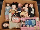 Vintage Dolls 9 Units