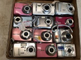 Box of Digital Kodak Cameras