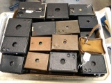 Box Full of Vintage Kodak Brownie No. 2 Cameras