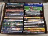 Box of DVDs