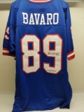 Mark Bavaro Signed Jersey Buffalo Bills COA